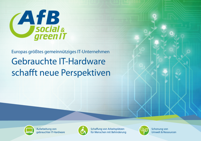 CSR-Broschüre AfB social & green IT